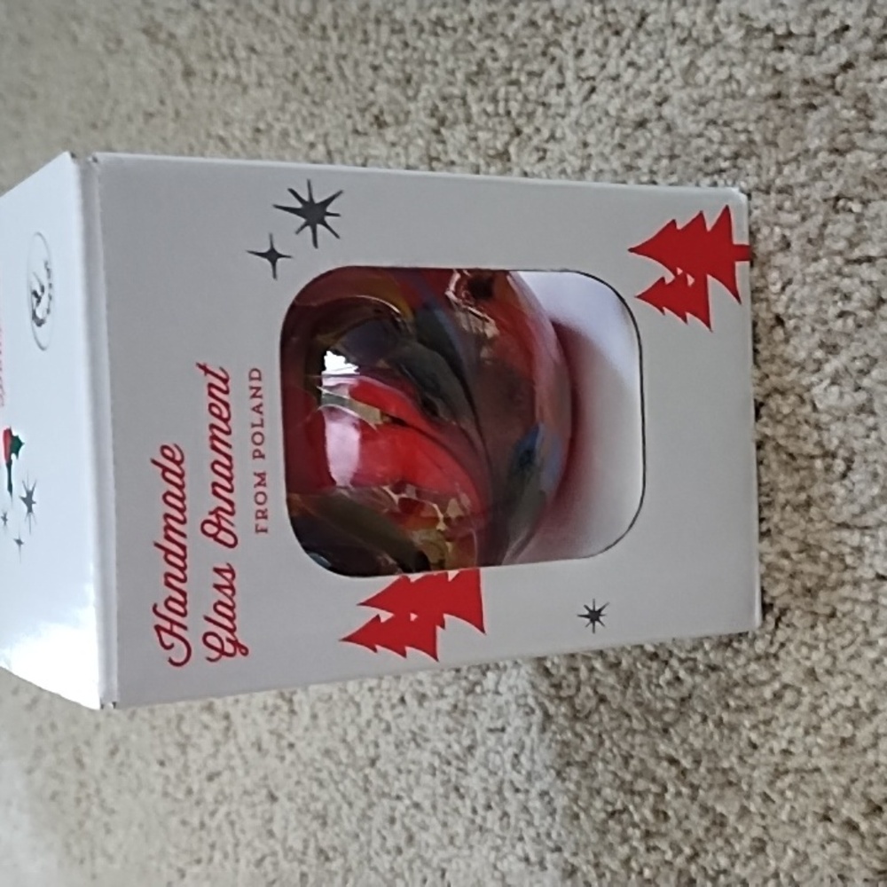 Zorza Handmade Glass Ornament